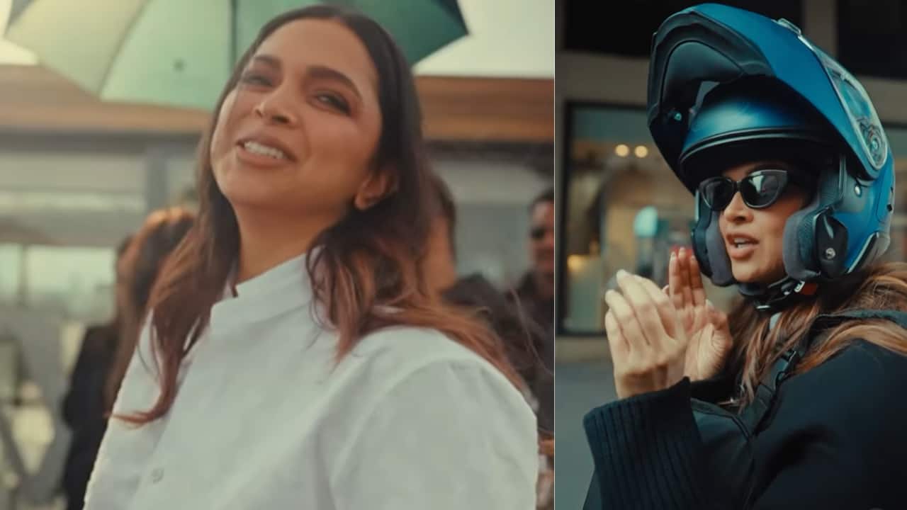 Deepika Padukone flaunts her French skills and explores Paris on scooter, Watch video