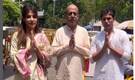 Rhea Chakraborty visits Siddhivinayak Temple with family after receiving CBI's clean chit in Sushant Singh Rajput Case