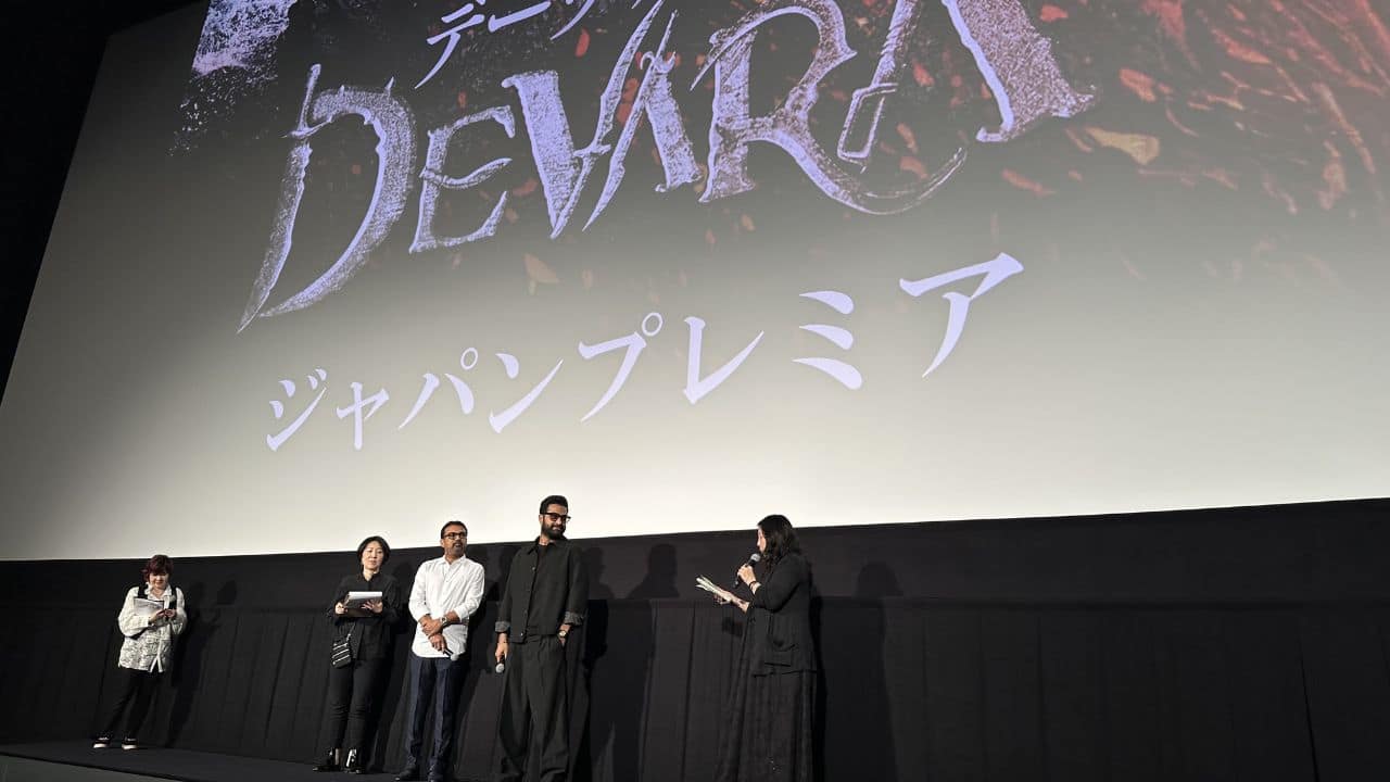 Jr NTR, director Koratala Siva arrive in Japan, interact with fans ahead of Devara: Part 1's release in the country