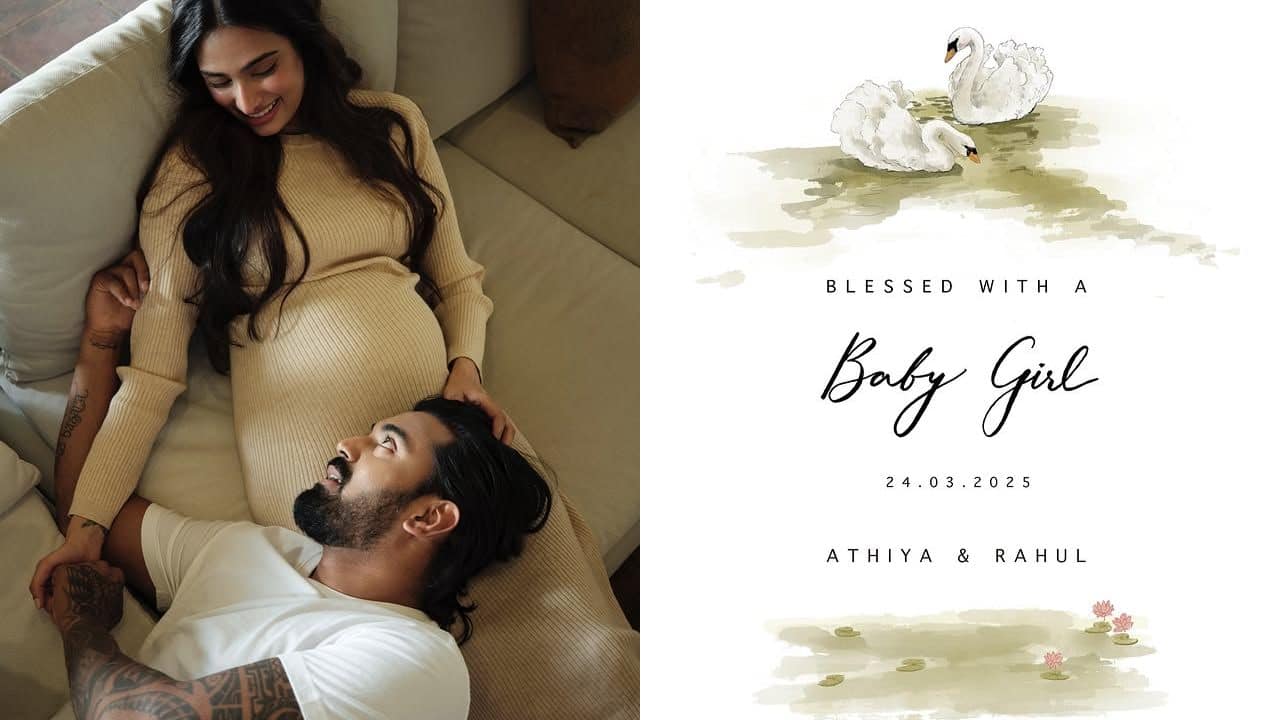 Athiya Shetty, husband KL Rahul blessed with baby girl