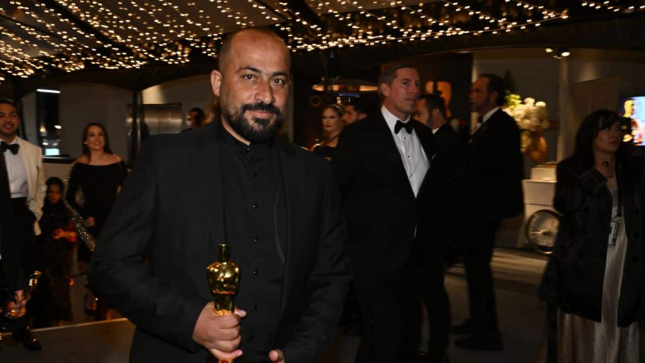 Oscar-winning director Hamdan Ballal beaten and detained by Israeli Military in West Bank, CCTV footage leaks