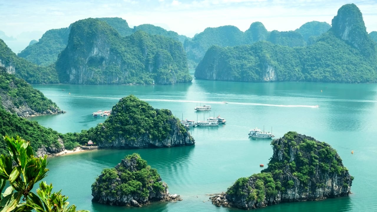 2. Vietnam – Big Adventures, Small Budget Vietnam’s rich culture and natural beauty offer endless family fun. Wander through Hanoi’s vibrant streets, cruise past limestone karsts in Ha Long Bay, or unwind on Da Nang’s beaches. Visa: Indian citizens need to apply for an e-visa online. Budget Tip: Feast on delicious street food like pho and banh mi—it’s tasty and easy on the wallet. (Image: Canva)