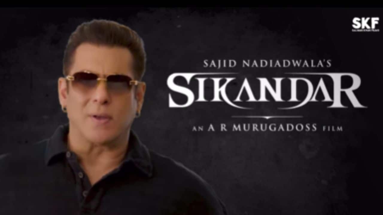 Salman Khan invites fans to watch Sikandar in theatres with a new video ahead of release, watch here