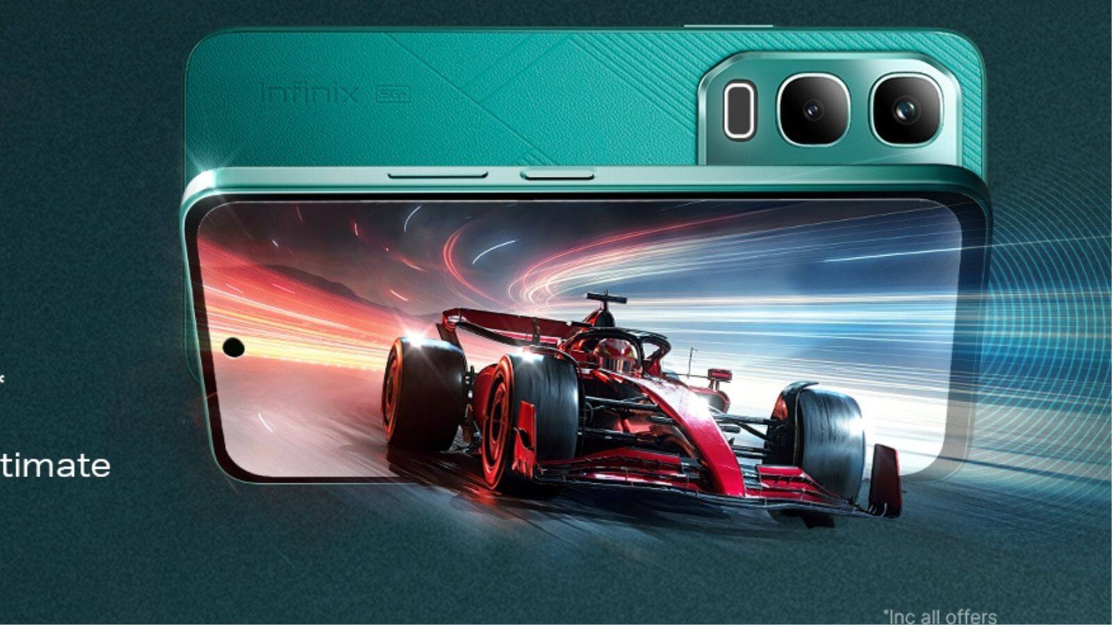 Infinix Note 50x 5G with MediaTek Dimensity 7300, 5500mAh launched in India, Rs 11,499
