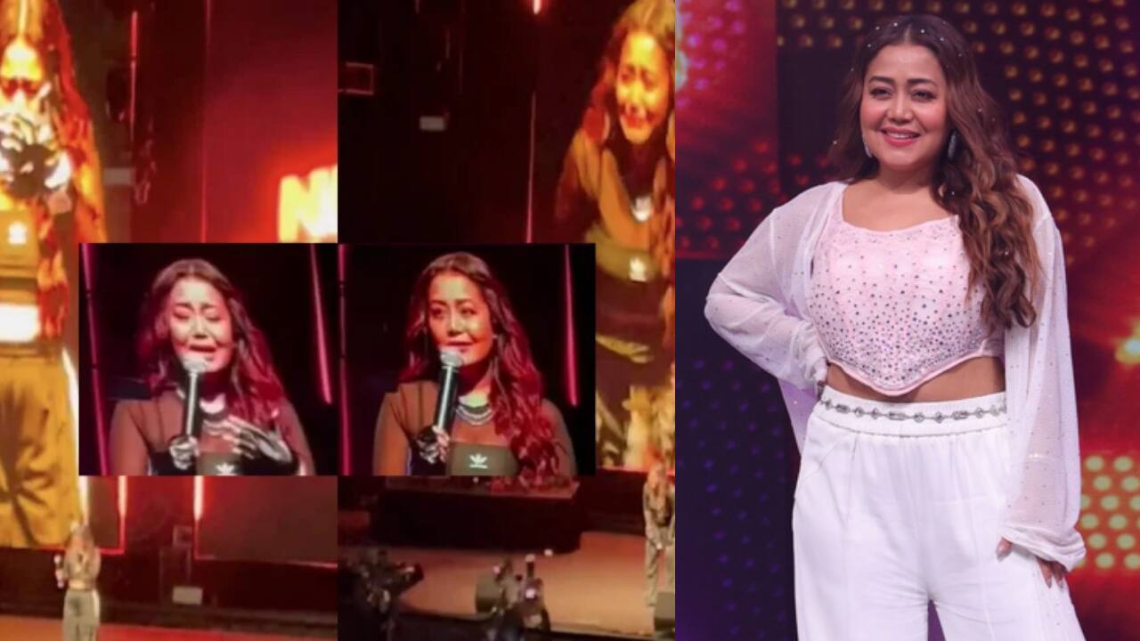 Neha Kakkar reacts for the first time after Melbourne concert backlash