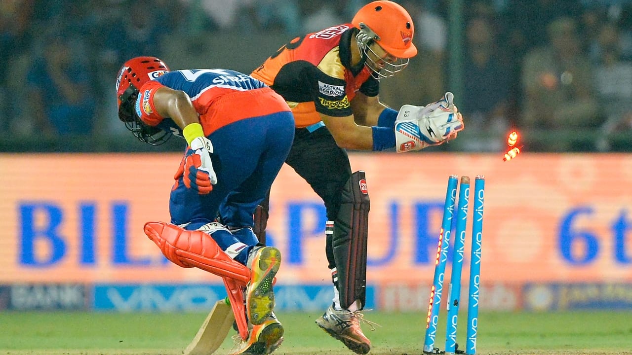 9. Naman Ojha – 75 Dismissals Naman Ojha also holds 75 dismissals (65 catches, 10 stumpings). Known for his consistent wicketkeeping during his stints with Delhi Daredevils (now Delhi Capitals) and Sunrisers Hyderabad, Ojha played a crucial role behind the stumps during their title-winning 2016 campaign. (Image: AFP)