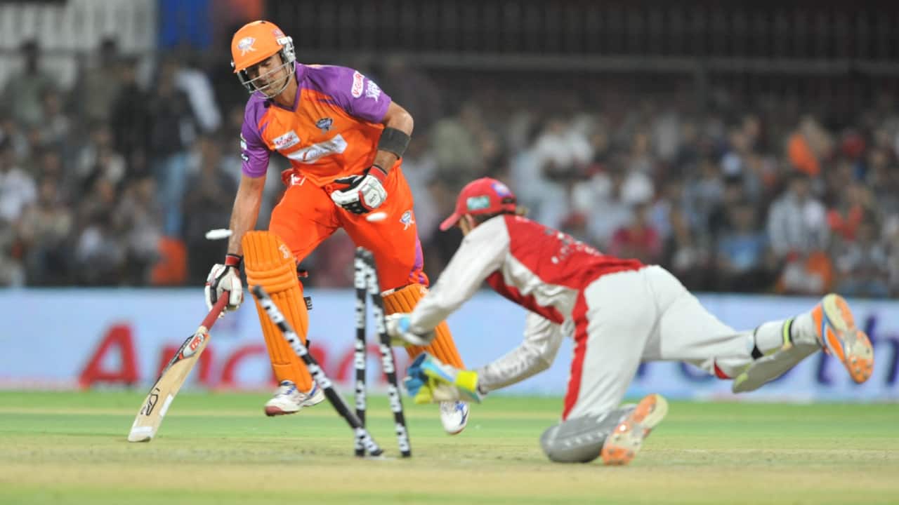 10. Adam Gilchrist – 67 Dismissals Adam Gilchrist, with 67 dismissals (51 catches, 16 stumpings), left a significant legacy in IPL history. The Australian legend captained and kept wickets for Kings XI Punjab and Deccan Chargers, leading the latter to their first IPL title in 2009. His aggressive batting and safe hands behind the stumps made him an IPL icon. (Image: AFP)