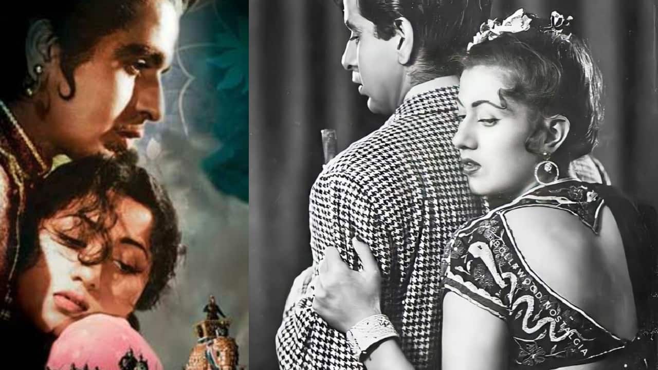 Madhubala and Dilip Kumar