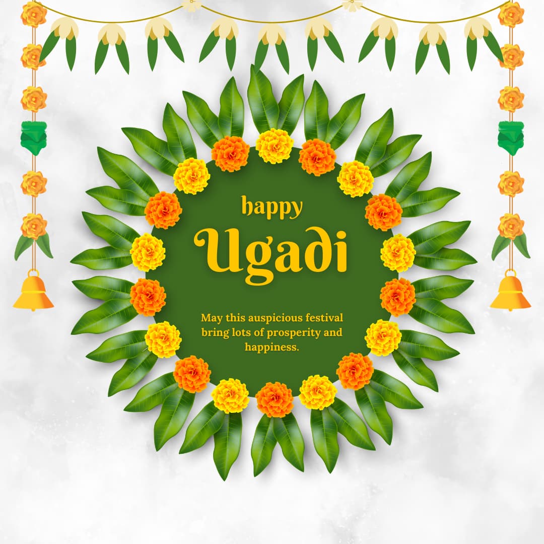 Ugadi 2025 Wishes 50+ Happy Ugadi Messages, Greetings, Images, Status