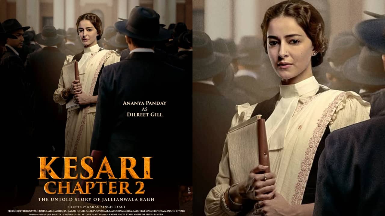 Ananya Panday to play lawyer with Akshay Kumar and R Madhavan in Kesari Chapter 2, see first look here