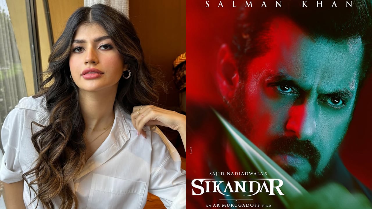 Sikandar actress Anjini Dhawan: When Salman Khan sir comes on the set, he doesn't like to even go in his vanity