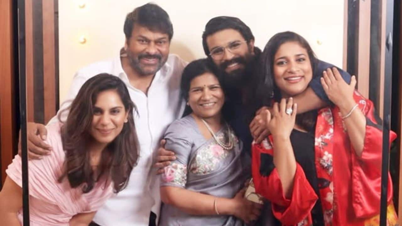 Ram Charan's wife Upasana shares unseen pics from actor's 40th birthday celebration