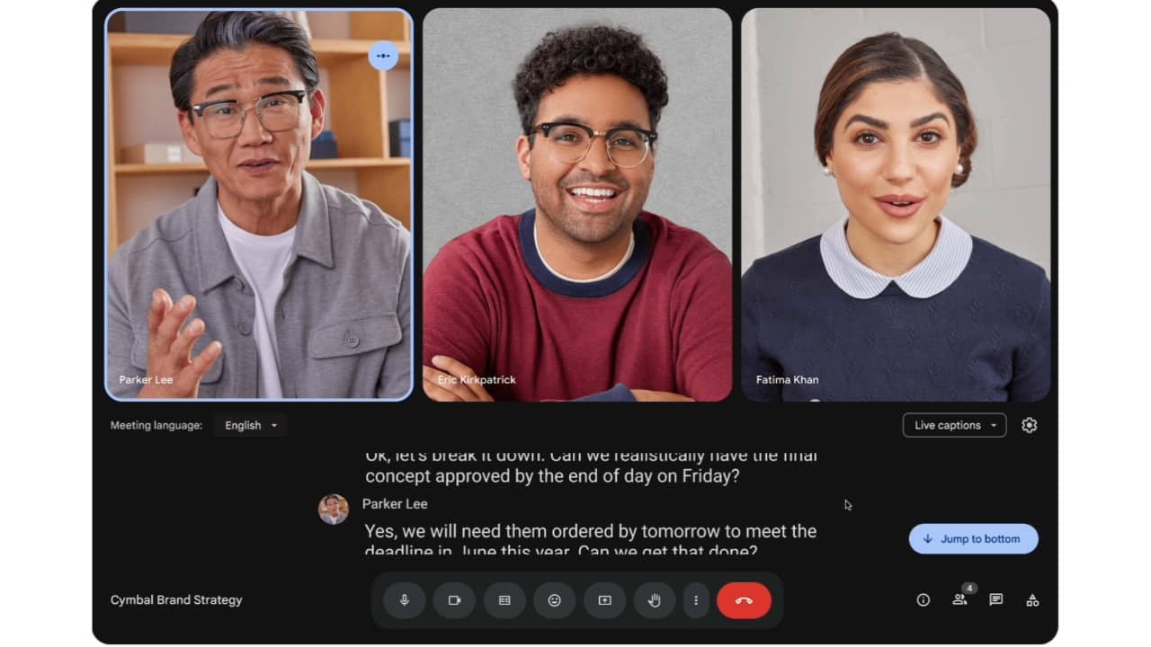 Google brings notes, transcription feature, and more to Google Meet