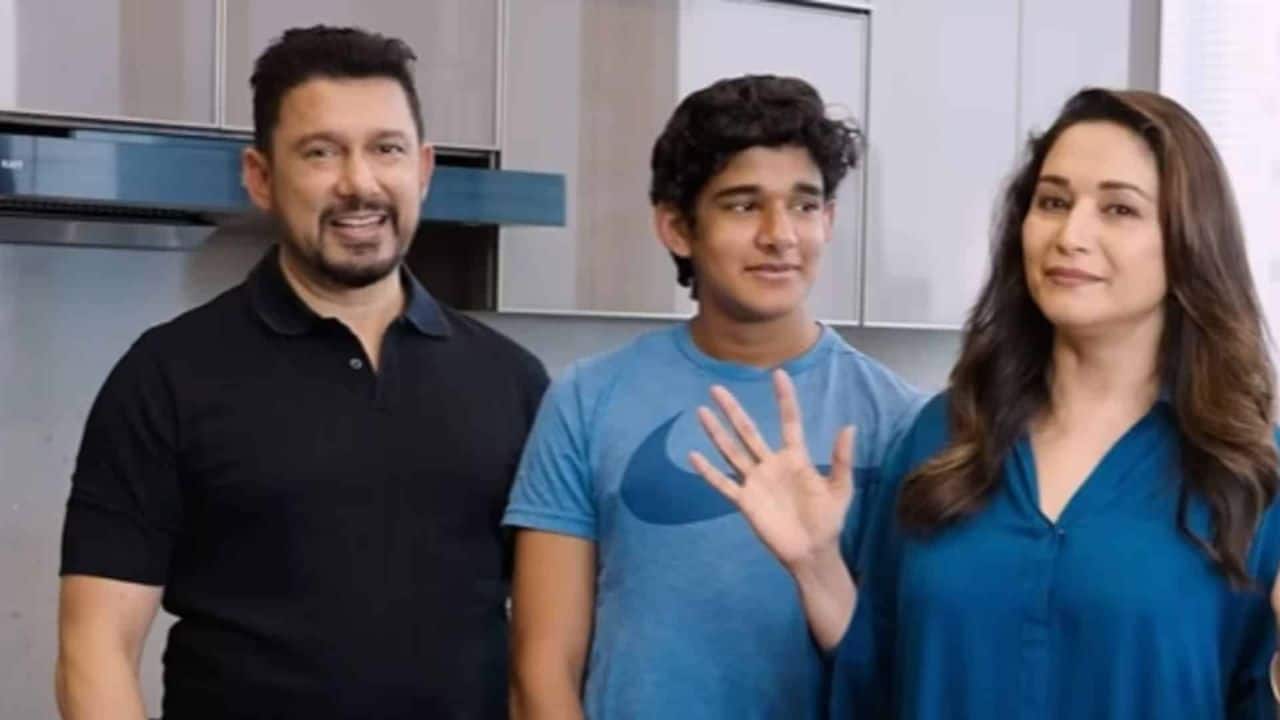 Madhuri Dixit's son Ryan discusses privileged upbringing in podcast with dad Dr. Nene: We grew up in a very different environment...