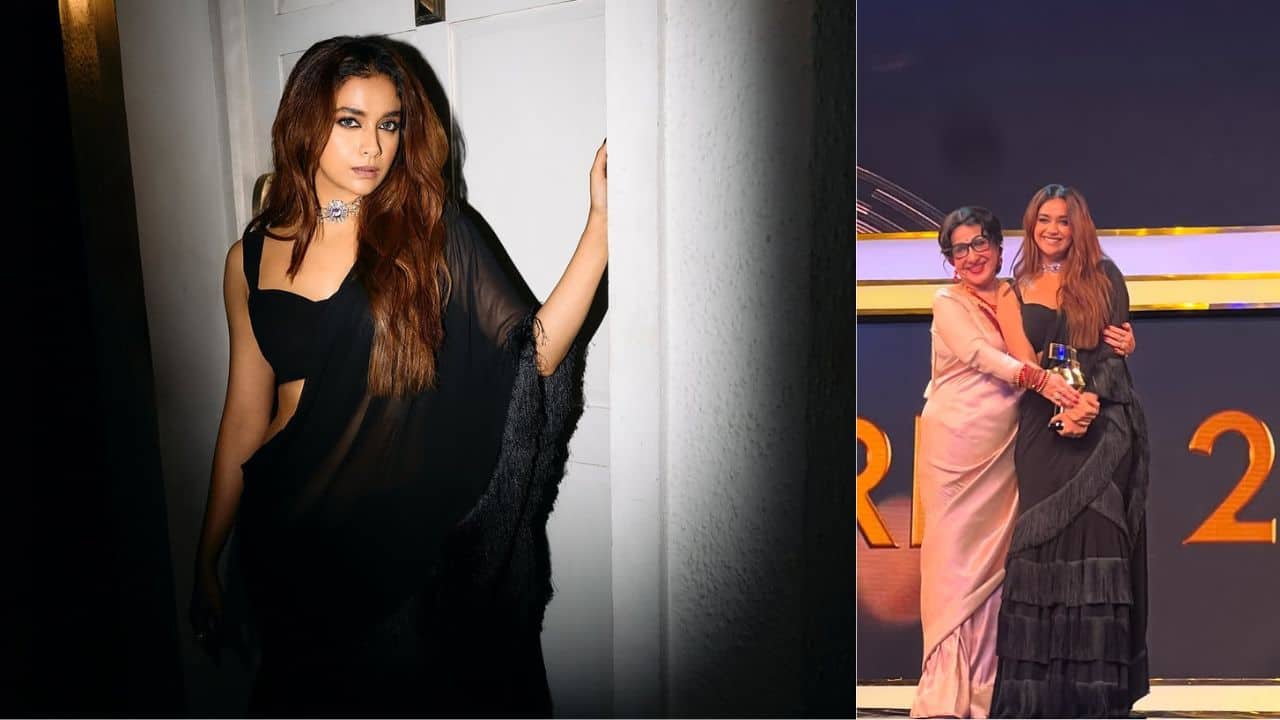 Keerthy Suresh makes a bold statement with timeless black saree at JFW Awards, see here 