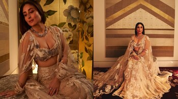 Kareena Kapoor Khan dazzles in ivory at Lakme Fashion Week gala