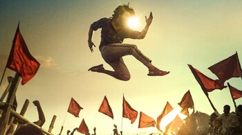 Ram Charan's appearance in the announcement poster reveals a rough and powerful persona.