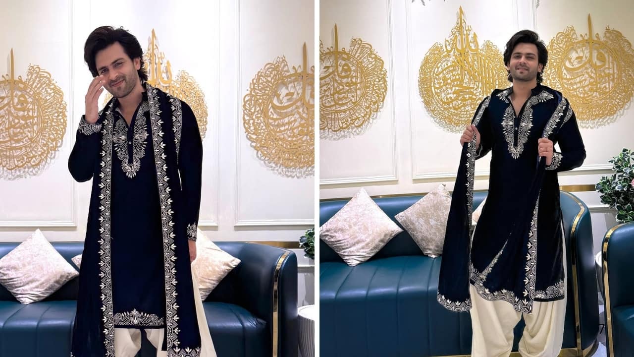 Shoaib Ibrahim Eid look (Images: @shoaib2087/Instagram)