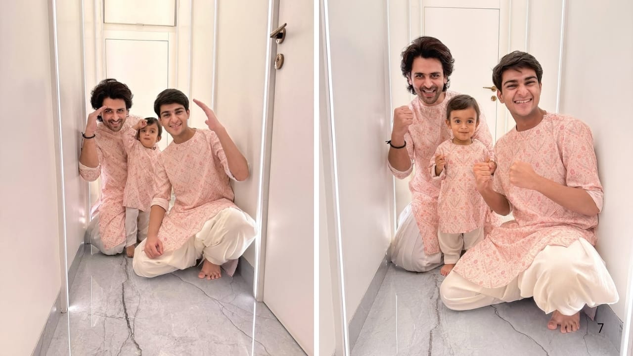 Shoaib Ibrahim family Eid look (Images: @shoaib2087/Instagram)