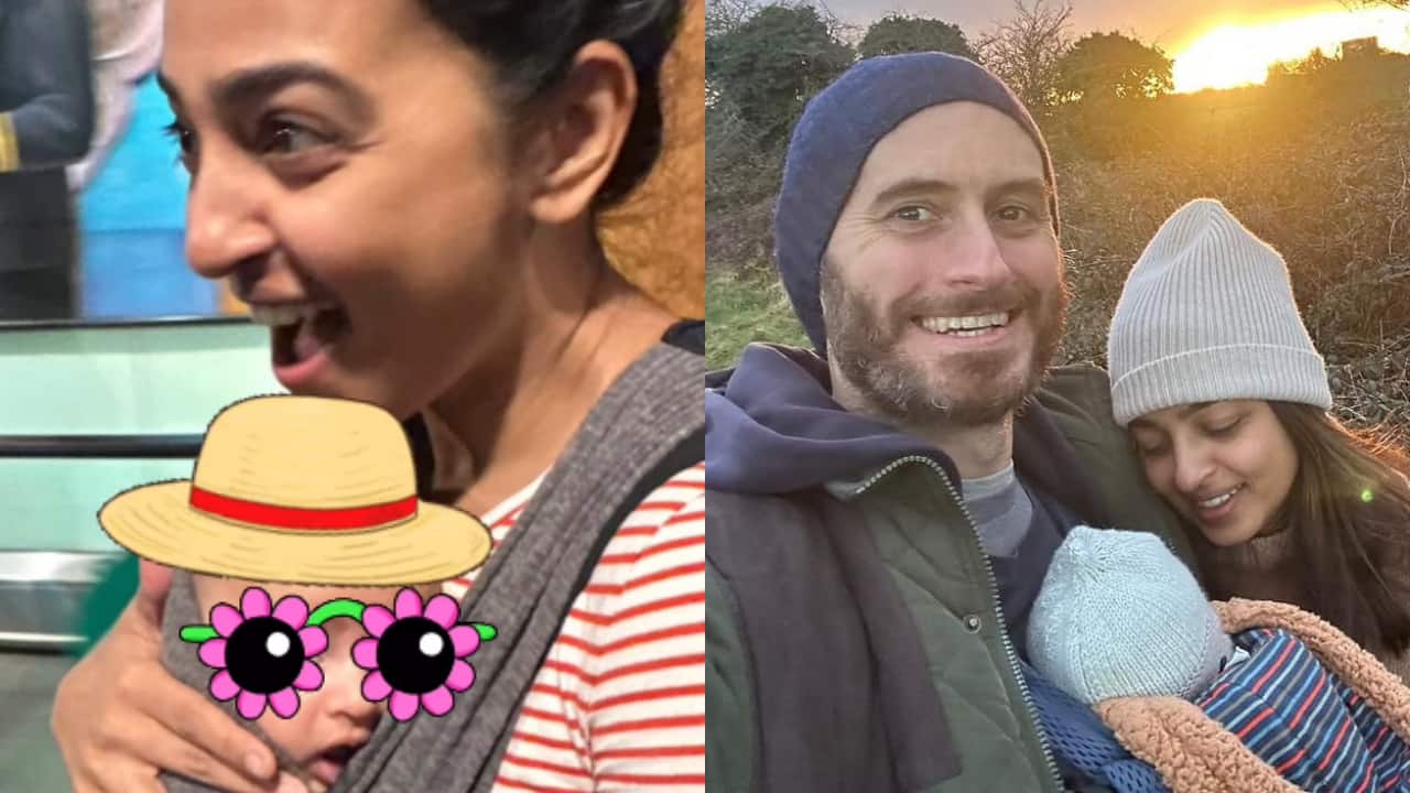 Radhika Apte brings her baby daughter to India for the first time, shares cute pic