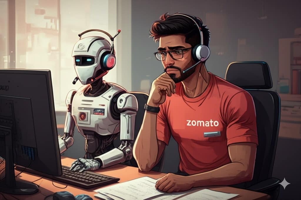 Zomato cuts 600 jobs amid AI push