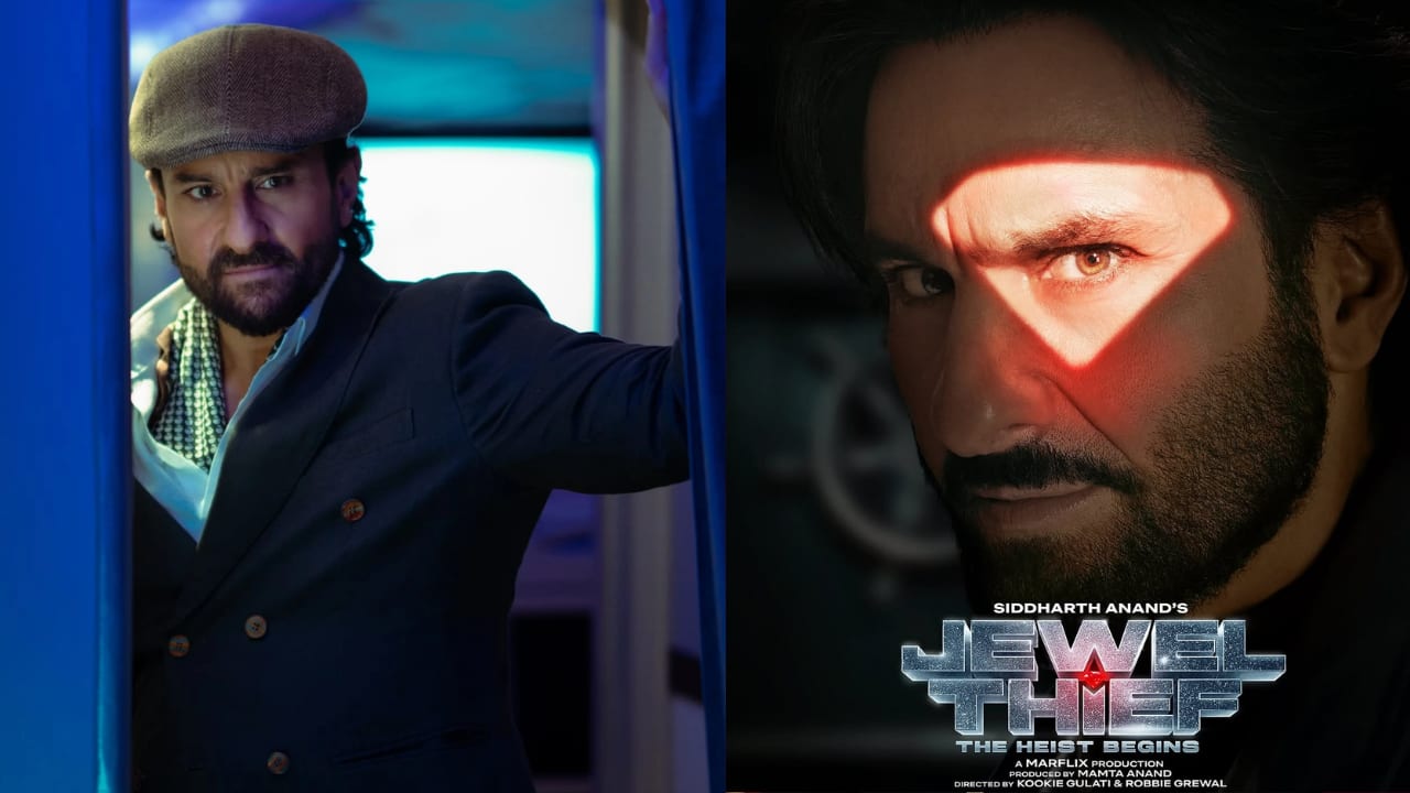 Saif Ali Khan starrer Jewel Thief: The Heist Begins' intense new poster, see pic