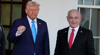 Israeli PM Benjamin Netanyahu and US President Donald Trump - File Photo 