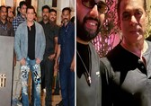 Salman Khan swaps kurta-pyjama for quirky printed jeans at Eid celebrations