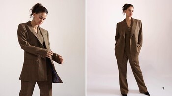 Disha Patani';s outfit featured a tailored oversized blazer with structured shoulders, a matching waistcoat with button details, and high-waisted trousers (Images: @dishapatani/Instagram)