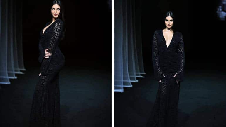 Tara Sutaria in black (Images: @tarasutaria/Instagram)