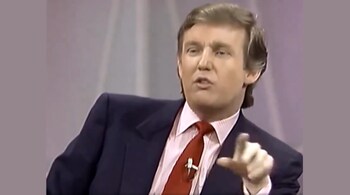 Donald Trump in an old interview