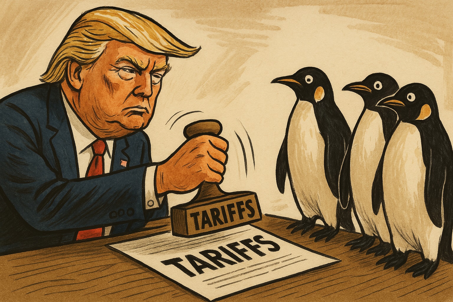 Trump vs. Penguins  