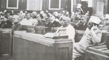 'Constitutional pluralism is the idea that in a country that is linguistically, ethnically, politically, geographically diverse, that country's constitutional arrangements ought to reflect the diversity,' says Gautam Bhatia. (December 1946 image of India's Constituent Assembly via Wikimedia Commons)
