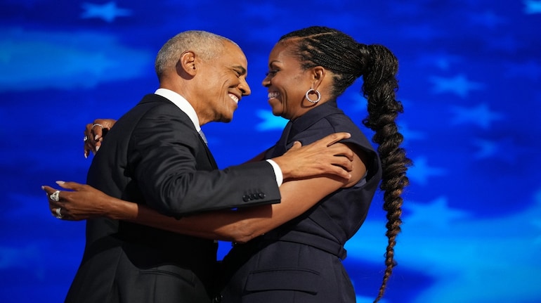 If I'm a single girl…': Michelle Obama sparks divorce speculation after podcast banter with Airbnb CEO