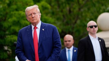 US president Donald Trump