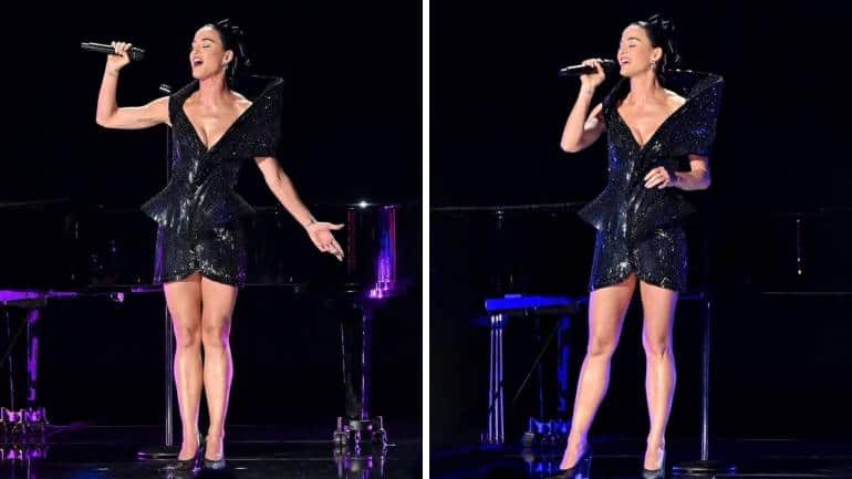 Katy Perry in Gaurav Gupta ensemble (Images: @gauravguptaofficial/Instagram)