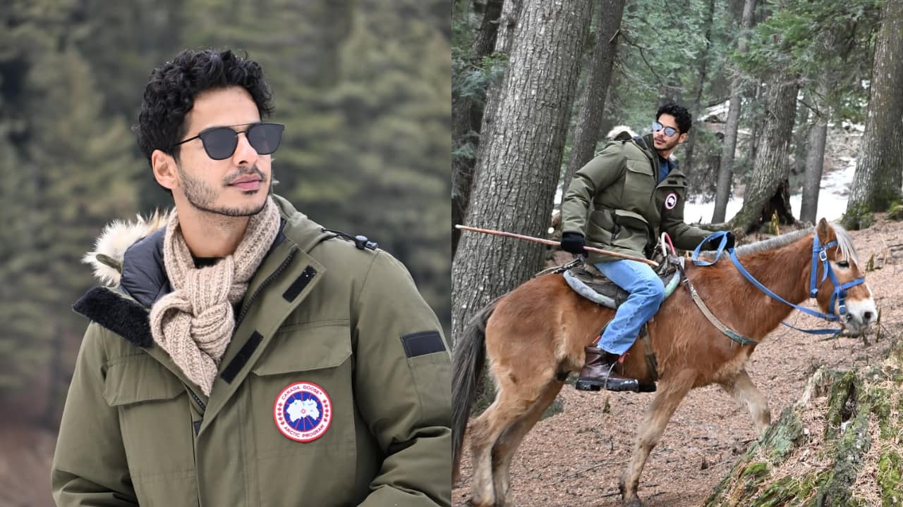 Ishaan Khatter travel