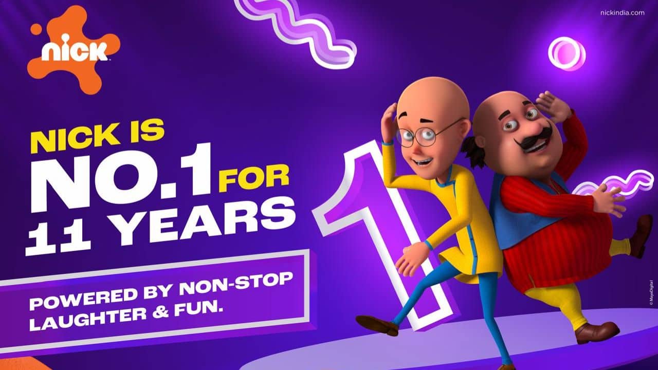 Nick celebrates 11 years at the top as India’s no. 1 kids’ channel