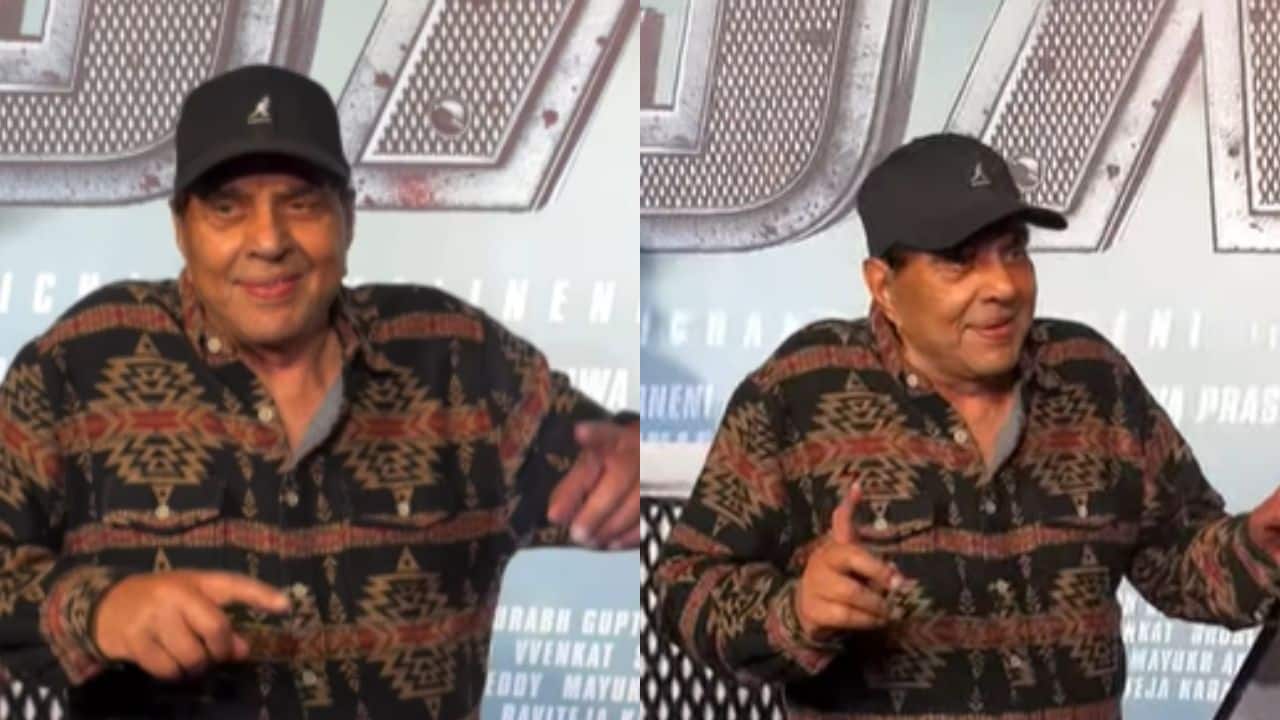 Dharmendra steals spotlight at Jaat screening with his electrifying dance moves, watch video