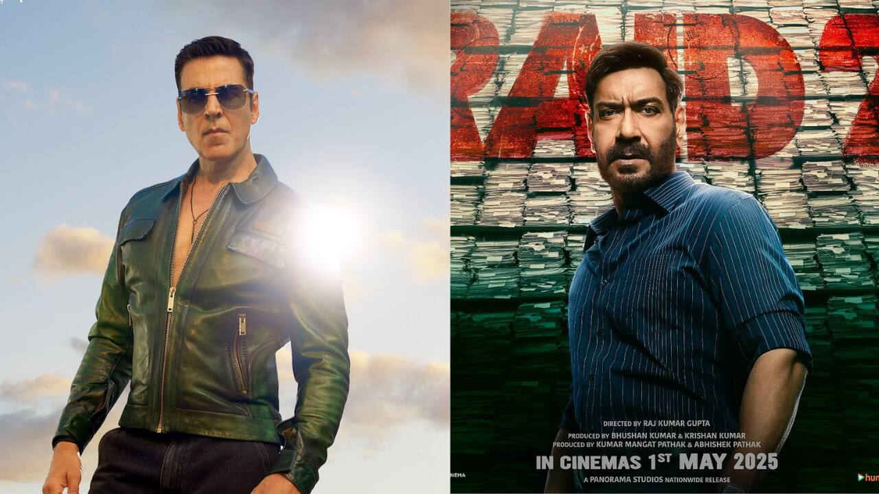 Akshay Kumar praises Ajay Devgn starrer Raid 2 trailer, says "I hope teri 75th raid does 75 weeks in theatres’