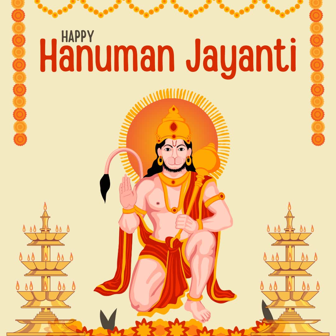 Happy Hanuman Jayanti 2025 Images | Happy Hanuman Janmotsava Images 