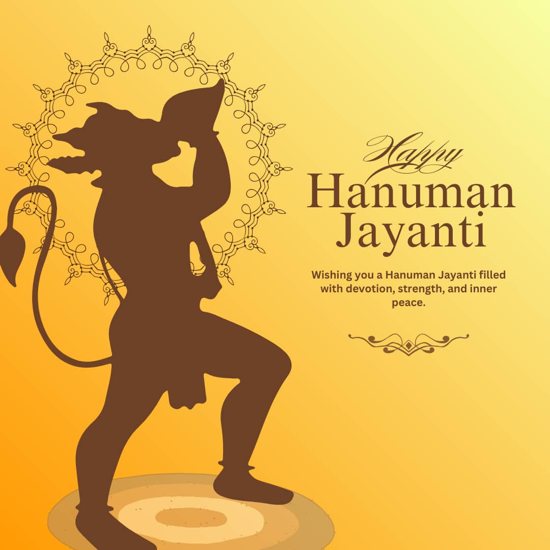 Happy Hanuman Jayanti 2025 Images | Happy Hanuman Janmotsava Images 