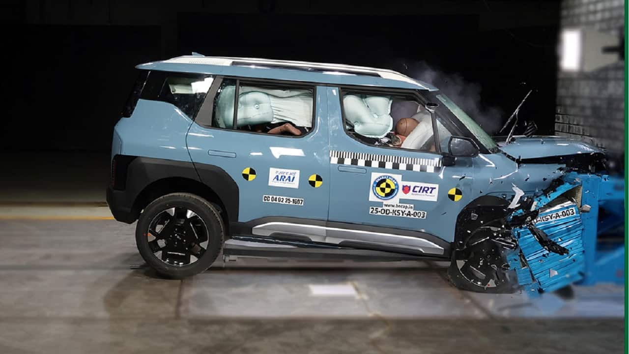 Kia Syros achieves Bharat NCAP 5-star safety rating for adult and child protection Kia Syros achieves Bharat NCAP 5-star safety rating for adult and child protection