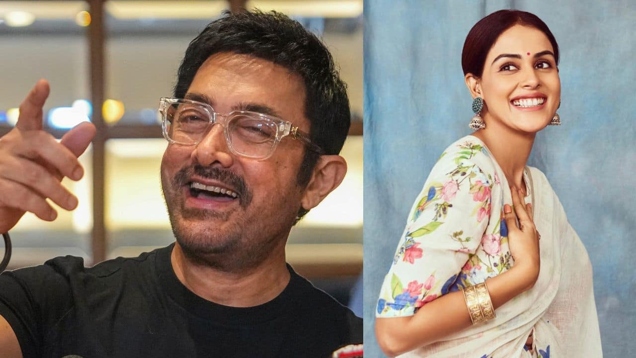 Aamir Khan, Genelia D'Souza team up for special track in Sitaare Zameen Par