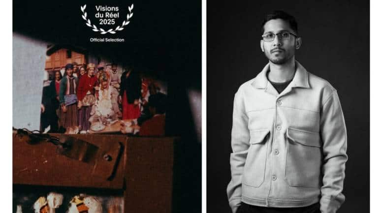 Yashasvi Juyal (right); a poster of his film.