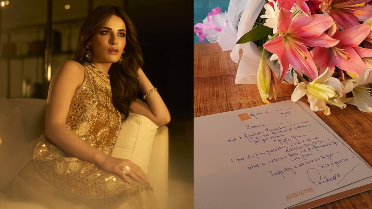 Radhikka Madan recalls receiving Amitabh Bachchan’s appreciation letter for Angrezi Medium, says, “That letter is now framed in my house”