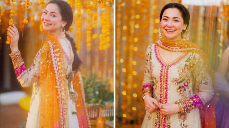 Hania Aamir at wedding (Images: @haniaheheofficial/Instagram)