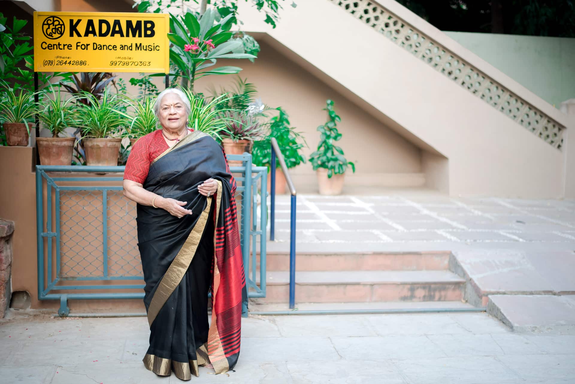 Kumudini Lakhia set up the KADAMB Centre for Dance in Ahmedabad, in 1964. (Image courtesy KADAMB Centre for Dance)