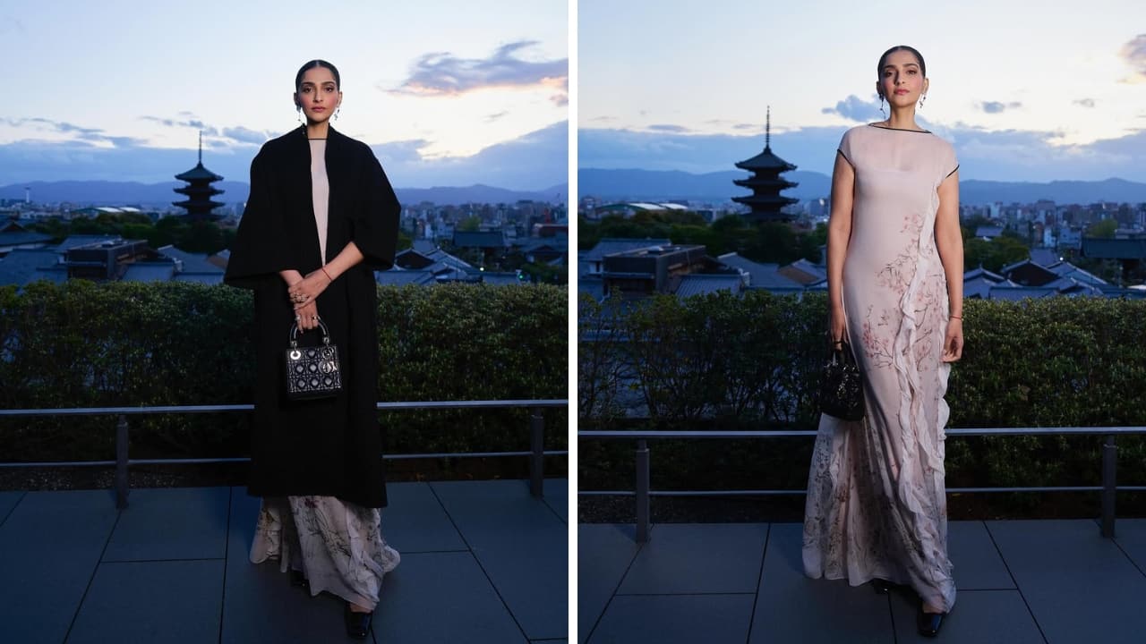 Sonam Kapoor blooms in pastel Dior dress inspired by Japan’s Sakura season