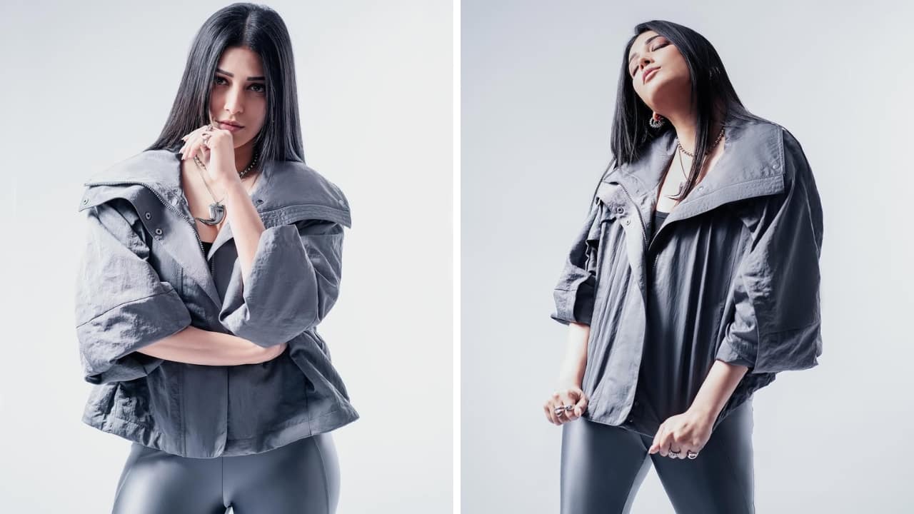 Shruti Haasan returns with a fierce fashion comeback for online fashion campaign